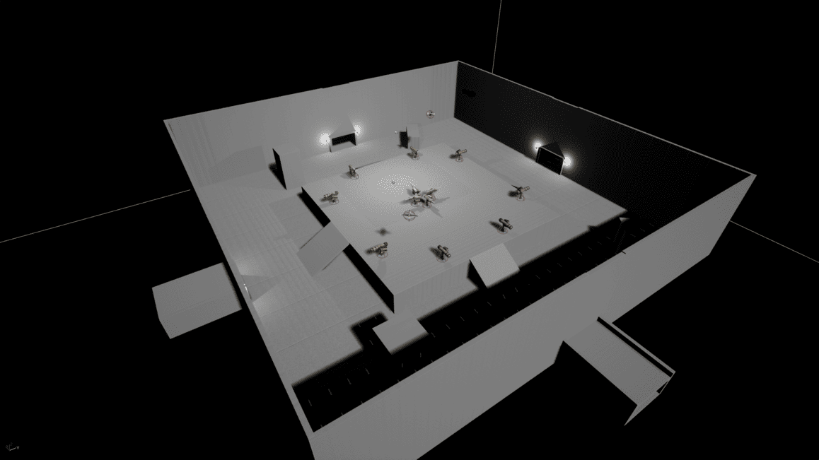 Modular Room Used to Generate the Level