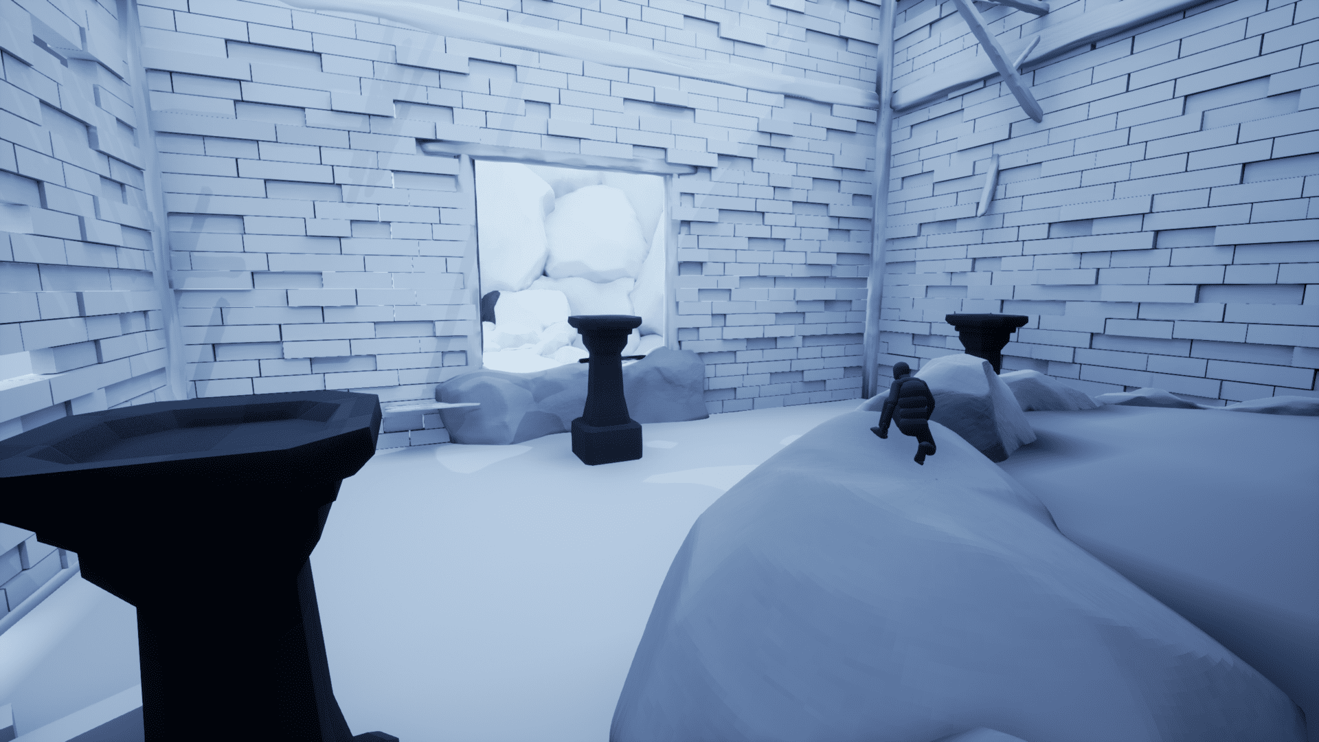 Tower interior- ground level