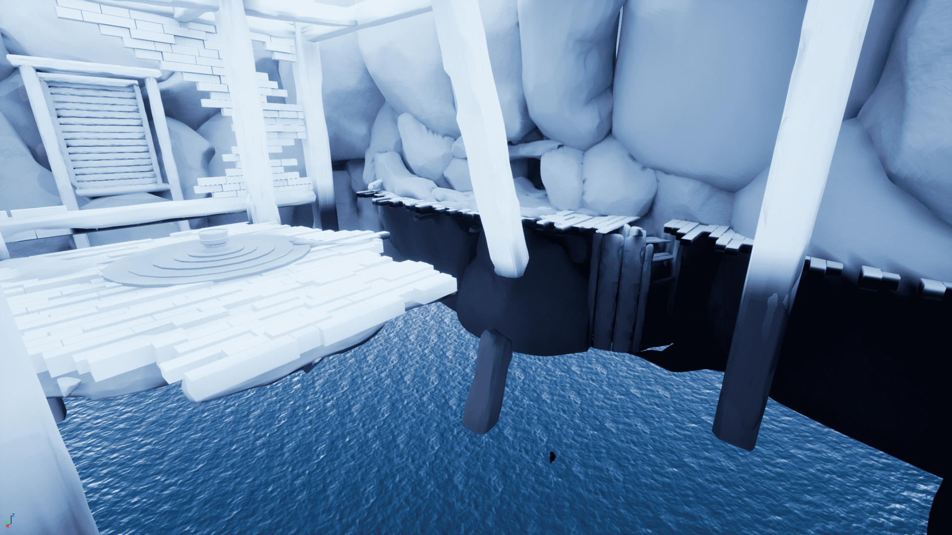 Submerged ruins - Water Reservoir Puzzle