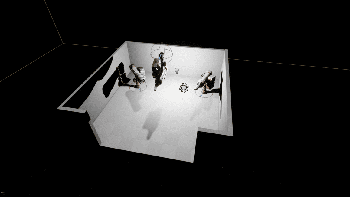 Modular Room Used to Generate the Level