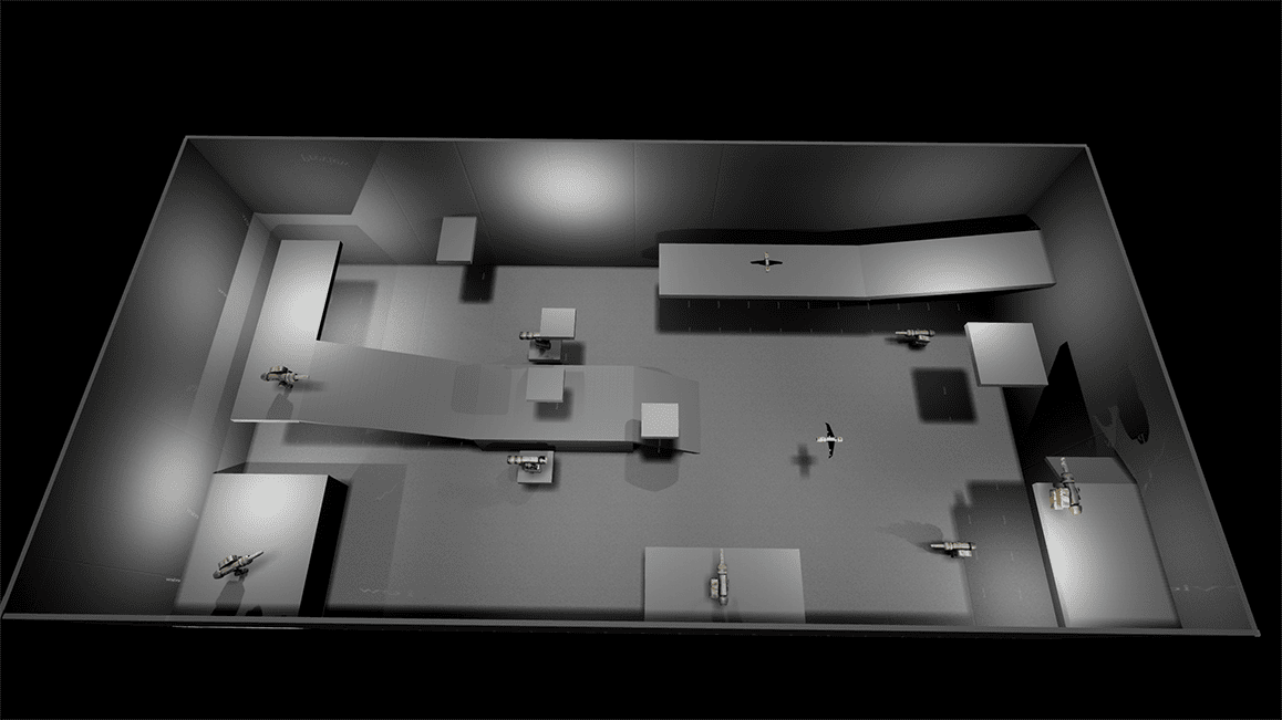 Modular Room Used to Generate the Level