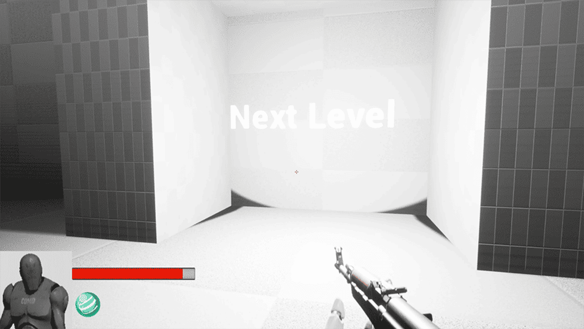 Portal to Next Level After Boss Fight -In Game Screenshot