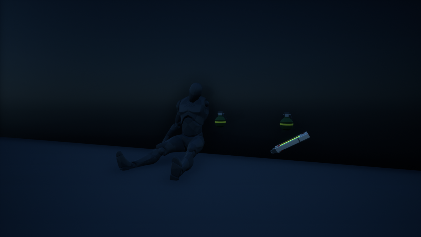 Human soldier corpses